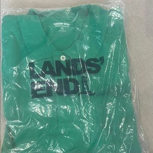 Lands' End Green Men's Shirt